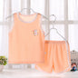 Children's Quick Drying Clothes Vest Suit Summer Ice Silk