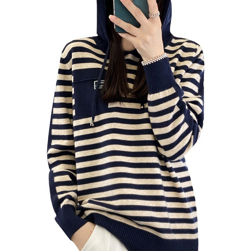 Hooded Wool Base Shirt Women