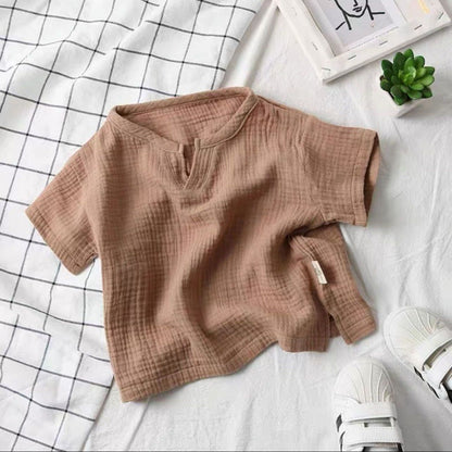 Babies' Short-sleeved Blouse