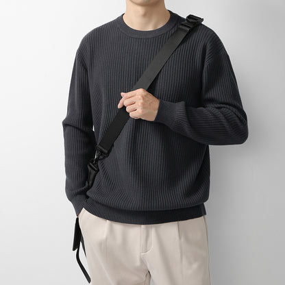 Mens Retro knitted sweater