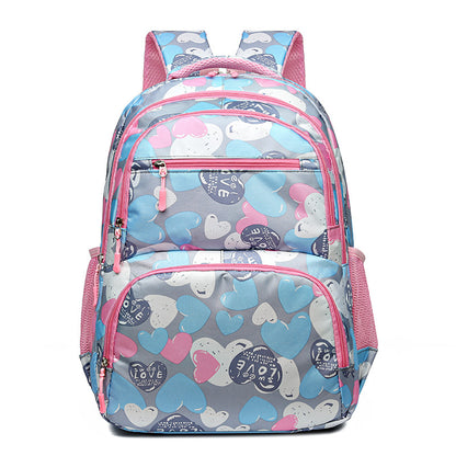 Schoolbag Children's Portable Burden Alleviation Large Capacity Backpack