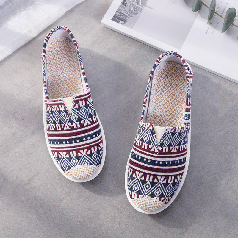 Woman Lazy Canvas Shoes