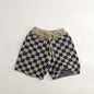 Children's Cardigan Trendy Shorts Suit