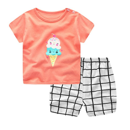 Baby Summer T-shirt Sets