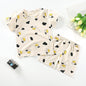 Children's Short Sleeve Suit Cotton