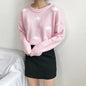 Womens Loose Full sleeve cloud sweater