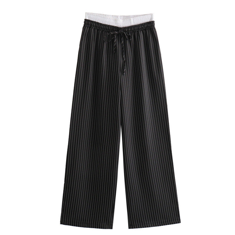 Womens Casual High Waist Trousers