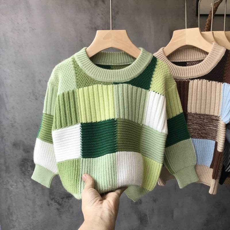 Kids Thick Knitted Sweater