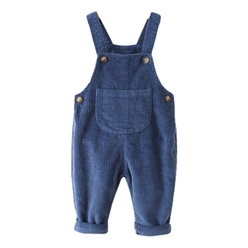 Children's Corduroy suspender pants