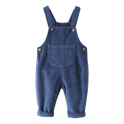 Children's Corduroy suspender pants