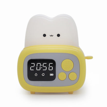 Time Bread Machine Night Light Student Learning Timer Alarm Clock