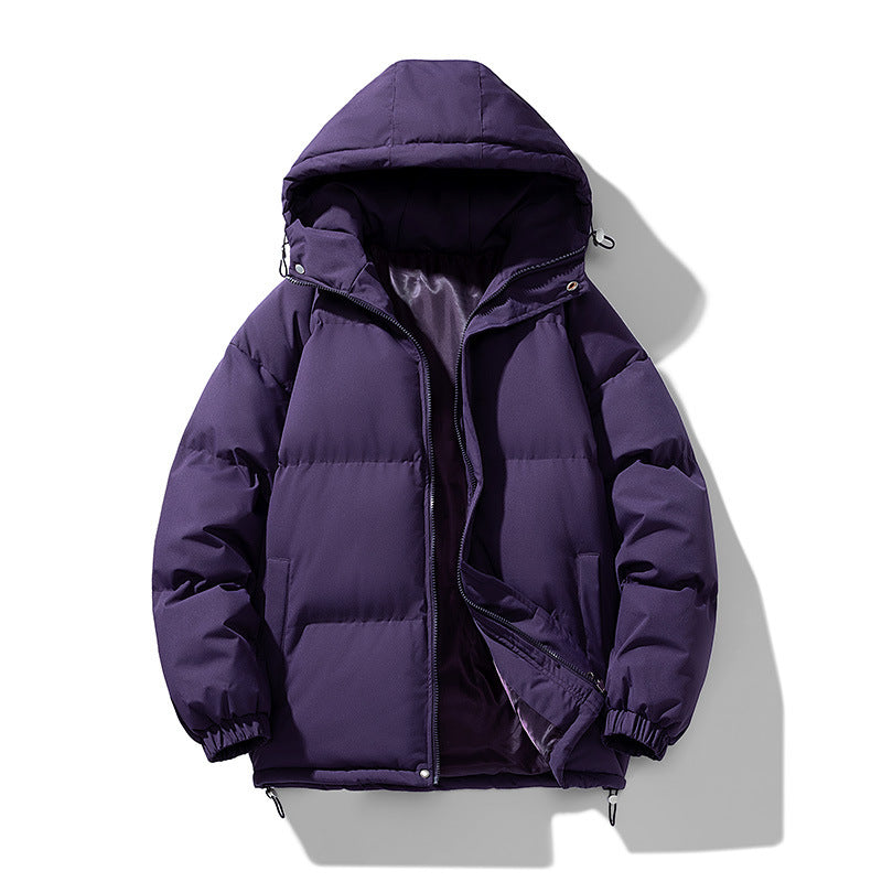 Men's Hooded Coat Thickened Cotton-padded Jacket