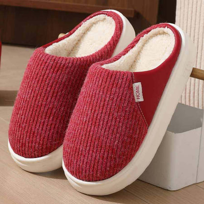 Winter Warm Plush Home Slippers