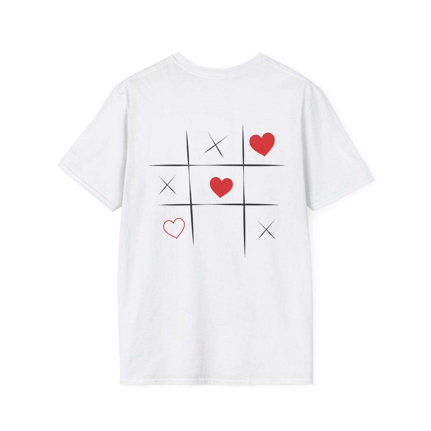 Heart Unisex Softstyle T-Shirt Crew neck