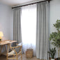 Solid color modern simple thick cotton curtain fabric