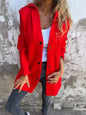 Casual Hooded Single-Breasted Cardigan Fashion Loose Solid