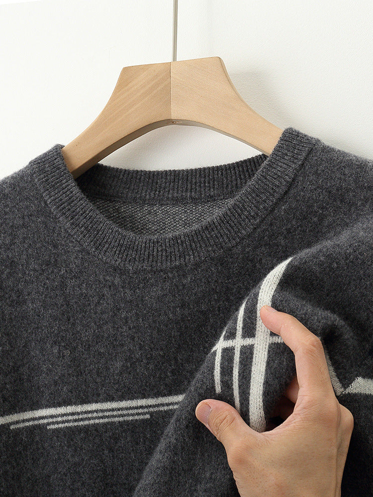 Men's Warm Leisure Woolen Sweater