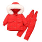 Children's Down Jacket Suit Girls