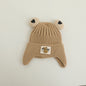 Children's Knitted Warm Bear Woolen Cap Outdoor