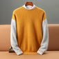 Men's Round Neck Thickened mink