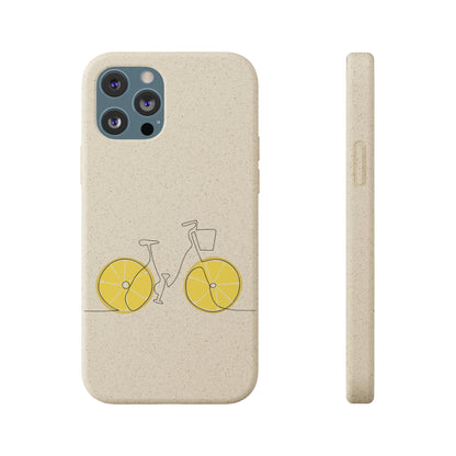 Biodegradable phone Cases Lemon cycle