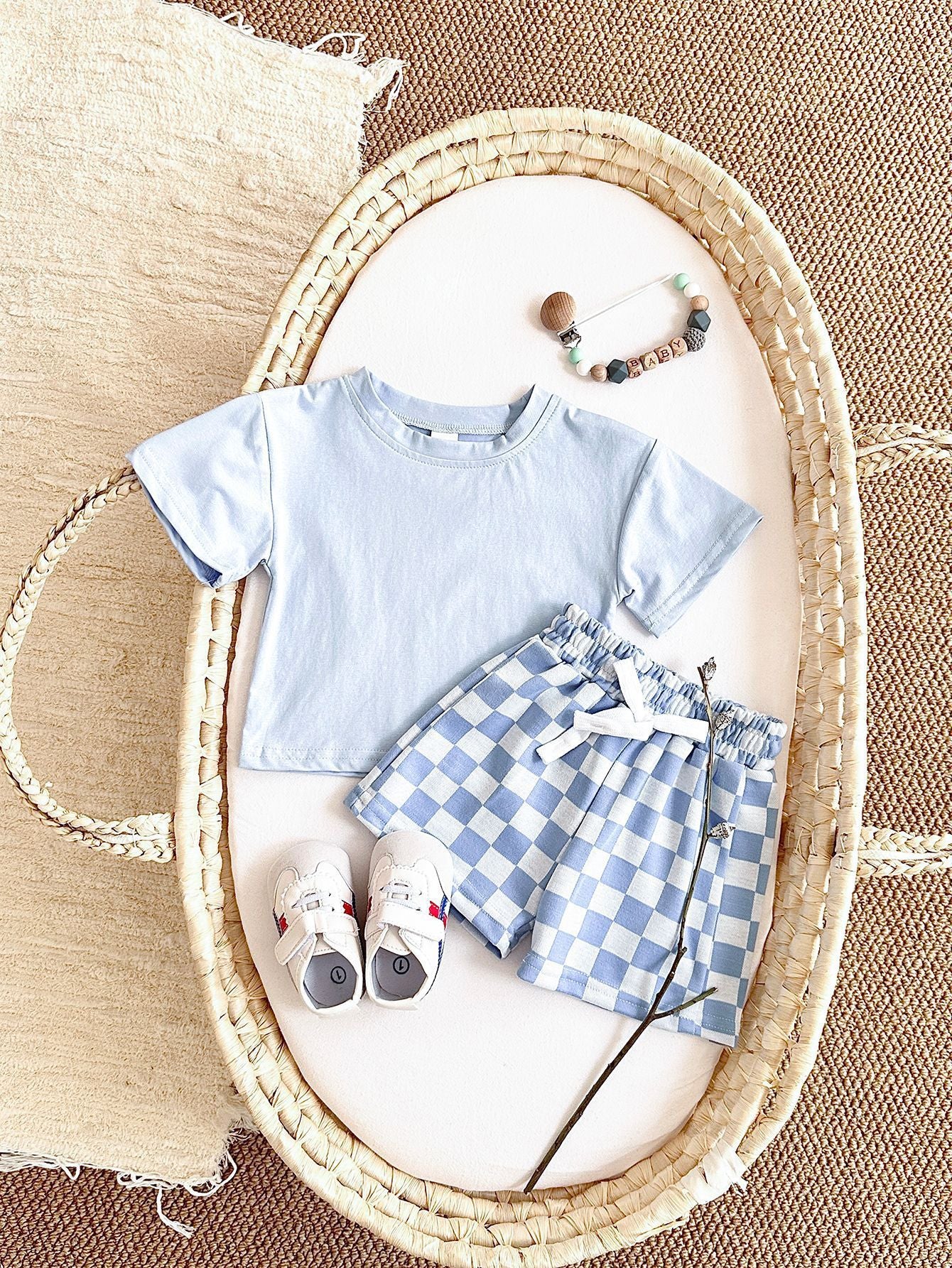 Korean Style Baby Clothes Two-piece Set