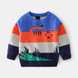 Childrens Jacquard Double Layer Sweaters