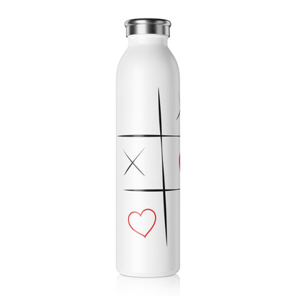 Slim Water Bottle Heart X