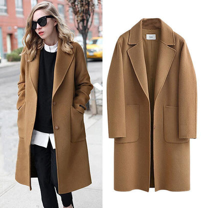 Womens Reversible Woolen Coat