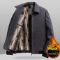 Velvet Padded Thickened Coat