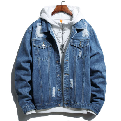 Men's Denim Jacket Shirt