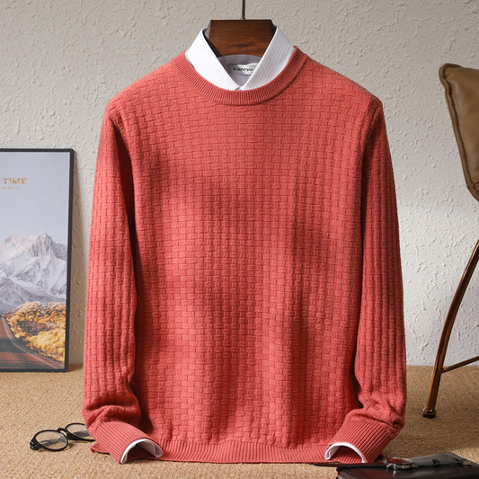 Mens Knitted Warm Sweater Thin