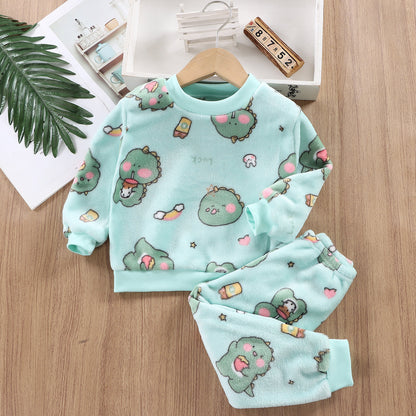 Childrens Cotton Padded Thickened Home Wear