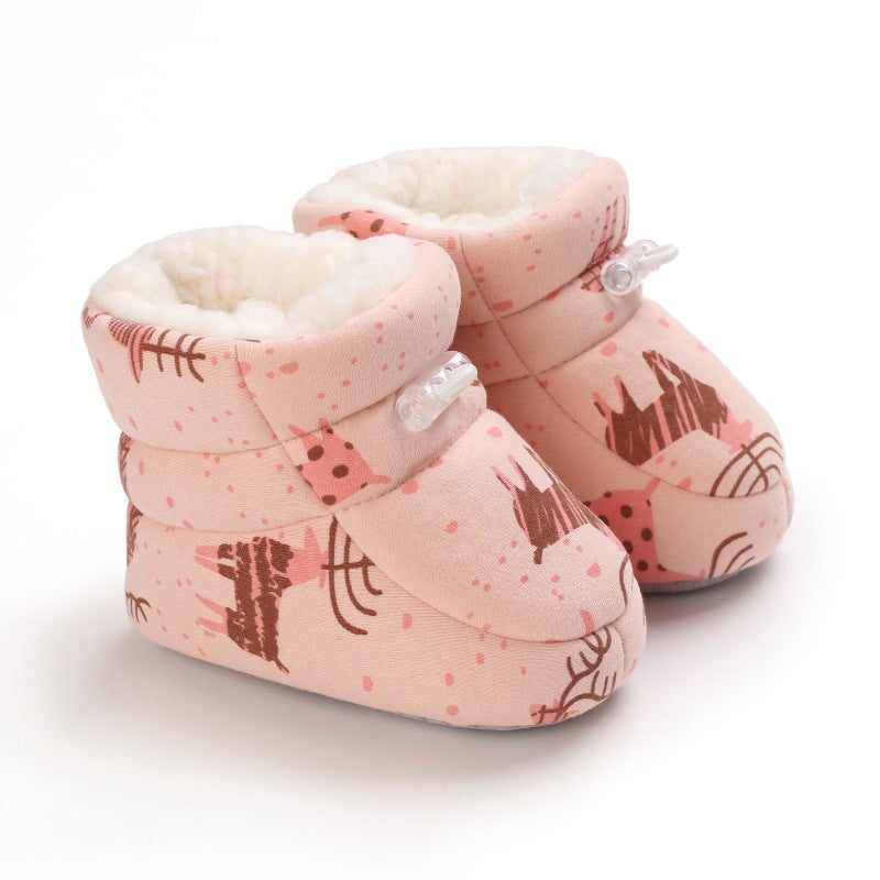 Baby Cartoon Casual Anti-drop Shoes