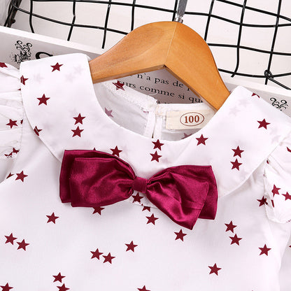 Children's The Star Long-sleeved Top Dress Pants