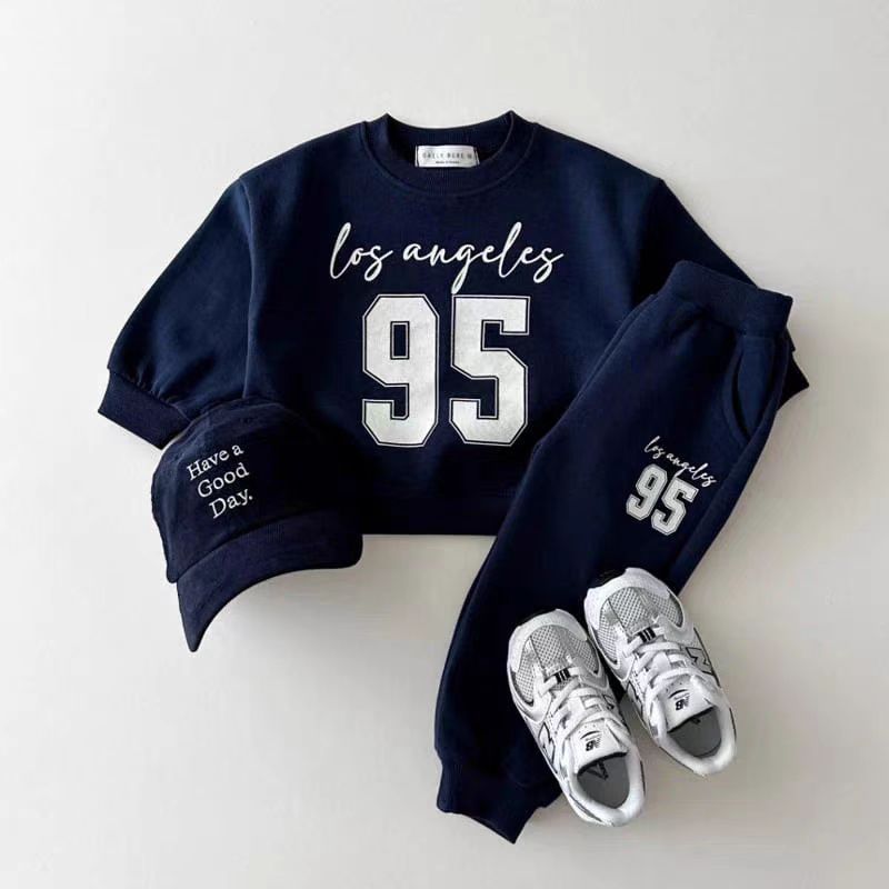 Trendy Leisure Sports Digital Casual Sweatshirt Outfit