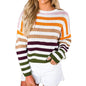 Women’s Stripe Pullover Sweater