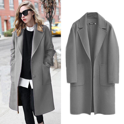 Womens Reversible Woolen Coat