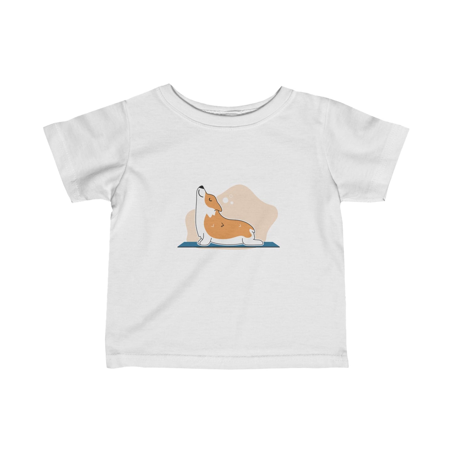 Doggy yoga Infant Fine Jersey Tee