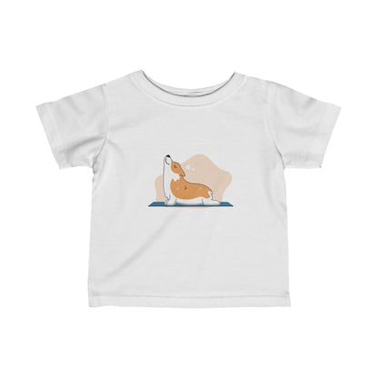 Doggy yoga Infant Fine Jersey Tee