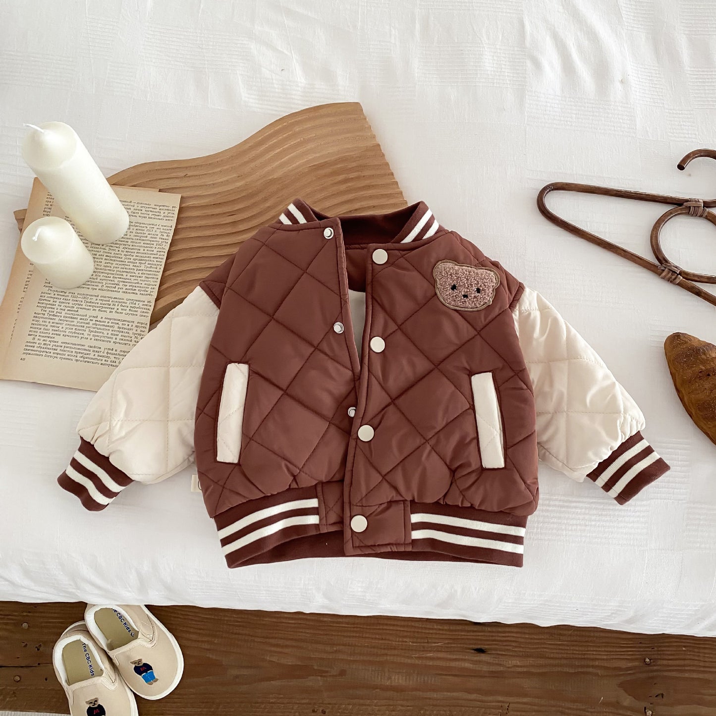 Children Thick Baseball jacket