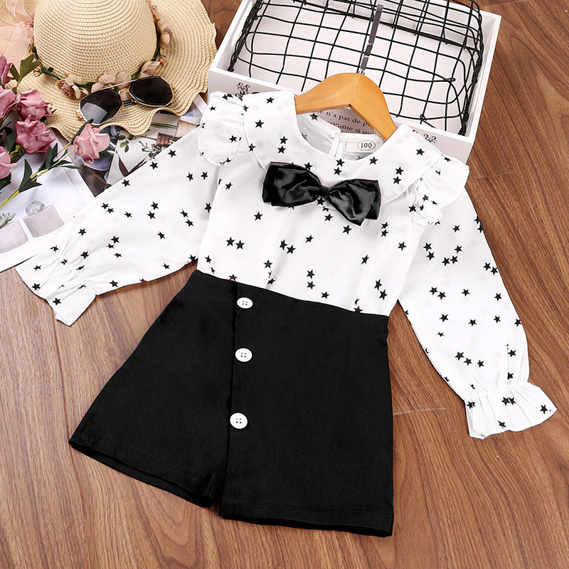 Children's The Star Long-sleeved Top Dress Pants