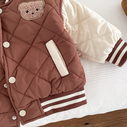 Children Thick Baseball jacket