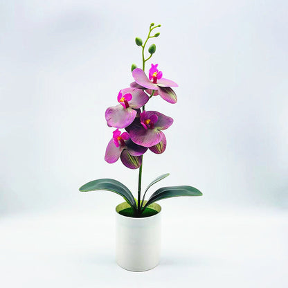 Simulated Bonsai Artificial Flower Bonsai Simulated Butterfly Orchid