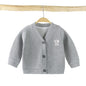 Baby base sweater cardigan