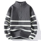 Halfzip Loose Pullover Base Knitwear