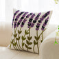 Sofa Pillow With Flower Embroidery Pillow Cover