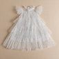 Girls' Fairy Sequined Mesh Dress