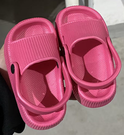 Children's Feeling Of Stepping On Feces Thick Soled Home Slippers