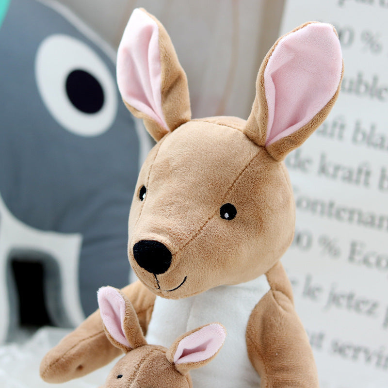 Children's Mother And Child Kangaroo Doll Plush Toys